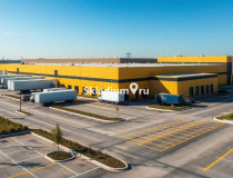 Вид здания. Сухой склад (+18) Склад Московская обл, Подольск, тер А-107, км 4-й Симферопольско-Брестского перегона, д 10 , 11 200 м2 фото 1